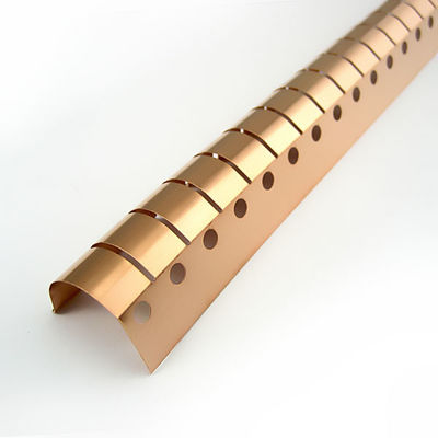 Beryllium Copper Figure Emi Shielding Gasket In Mri / Rf Door Finger