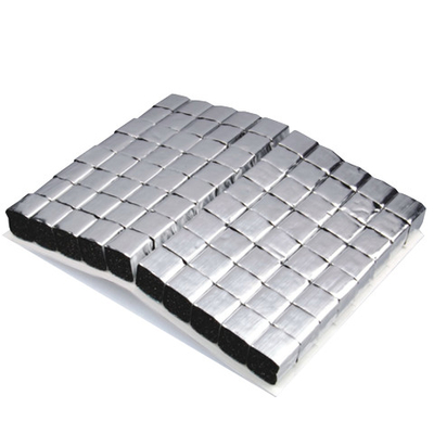 Monel Emi Shielding Gasket Tube Pvc Conductive Foam With Conductive Adhesive Emc