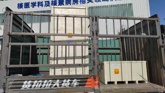 Lead Equivalent Nuclear Radiation Hot Cell In Stainless Steel Color With Customized Design