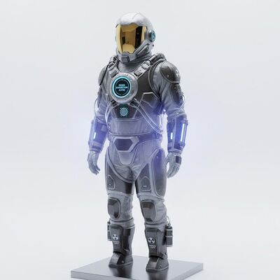 Nuclear Radiation Protection Gear With Adjustable Ozone Disinfection Method For Radiation Shielding