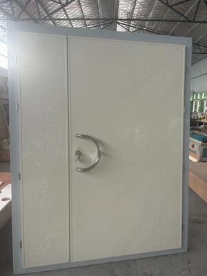 Double Knife RF Shielded Door with 100 dB Shielding Effectiveness and 90 Minute Fire Rating for Secure Data Centers