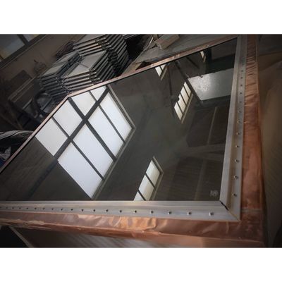 Anti-glare Film RF Isolation Windows Horizontal Swing Structure Wave Blocking 60dB Ideal Choice for EMI Barrier Projects