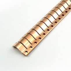 Beryllium Copper Figure Emi Shielding Gasket In Mri / Rf Door Finger