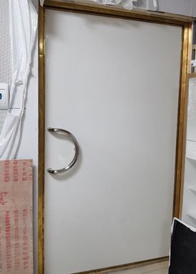 1.2×2.1 মি ম্যানুয়াল সুইং এমআরআই আরএফ 100 ডিবি বিচ্ছিন্নতা এবং চৌম্বকীয় সিল সহ সুরক্ষিত দরজা
