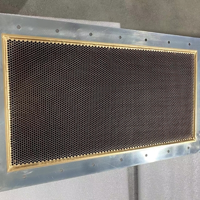 উচ্চ বায়ু প্রবাহ সঙ্গে কাস্টমাইজড মধুচক্র Waveguide এয়ার ভেন্ট