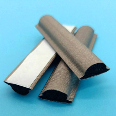Emi রক্ষণাবেক্ষণ কন্ডাক্টিভ ফ্যাব্রিক ওভার ফোম gasket বিভিন্ন মডেলের জন্য আরএফ দরজা
