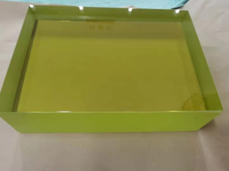 Thickness Typically 3mm To 12mm X Ray Lead Glass Smooth Edge Type Class I Instrument Classification Protective Shielding Glass