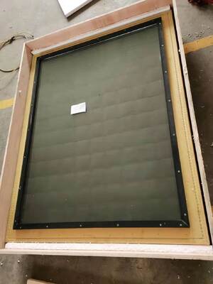 MRI Room Viewing Window with High EMI/RFI Shielding Performance