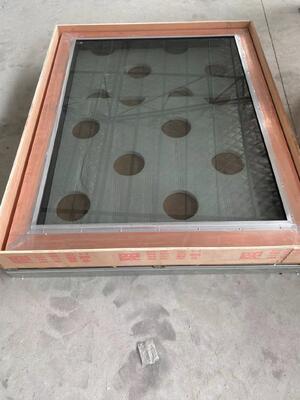 1.5m X 1.2m RF Shielded Window with Wooden or Al Alloy Frame Compliant with MIL-STD-285 and IEEE 299 for Secure Communication Rooms........................................................................................................................................................................................................................