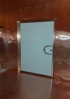 2.1 X 1.2m RF Shielded Doors Manual Outward And Right Mri Room Shielding 1GHz
