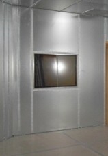 MRI Wall Emi Rf Shielding Shielded Windows Black Copper Mesh 5mm