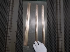 Rf ঢালাই দরজা Emi ঢালাই gasket আঠালো পরিবাহী Becu Fingerstock