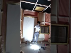 এমআরআই রুমের জন্য স্বচ্ছ তারের জাল সহ এমআরআই স্কিলিং উইন্ডো