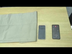 1070MM বৈদ্যুতিকভাবে পরিবাহী ফ্যাব্রিক ইলেক্ট্রোম্যাগনেটিক বিকিরণ সুরক্ষা পোশাক 90dB