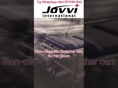 মোবাইল এমআরআই সামঞ্জস্যপূর্ণ স্ট্রেচার নন ম্যাগনেটিক ইন 3 টি এমআরআই স্ক্যানার মেশিন রুমে