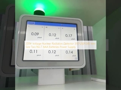 220 ভোল্টেজ নিউক্লিয়ার রেডিয়েশন ডিটেক্টর 350 * 250 * 245 মিমি আকার দুই No.7 AAA ব্যাটারি পাওয়ার সাপ্লাই