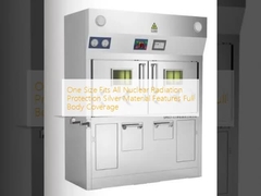 এক সাইজের সব পারমাণবিক বিকিরণ সুরক্ষা রূপালী উপাদান বৈশিষ্ট্যপূর্ণ, পুরো শরীরের আচ্ছাদন