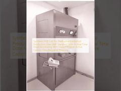 রিয়েল টাইমে ডোজ মনিটরিং সহ রেডিওফার্মাসিউটিক্যাল উত্পাদন লাইন জন্য সংশ্লেষণ হট সেল