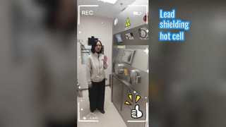 I-131 সীসা সমতুল্য শিল্ডিং সহ হট সেল